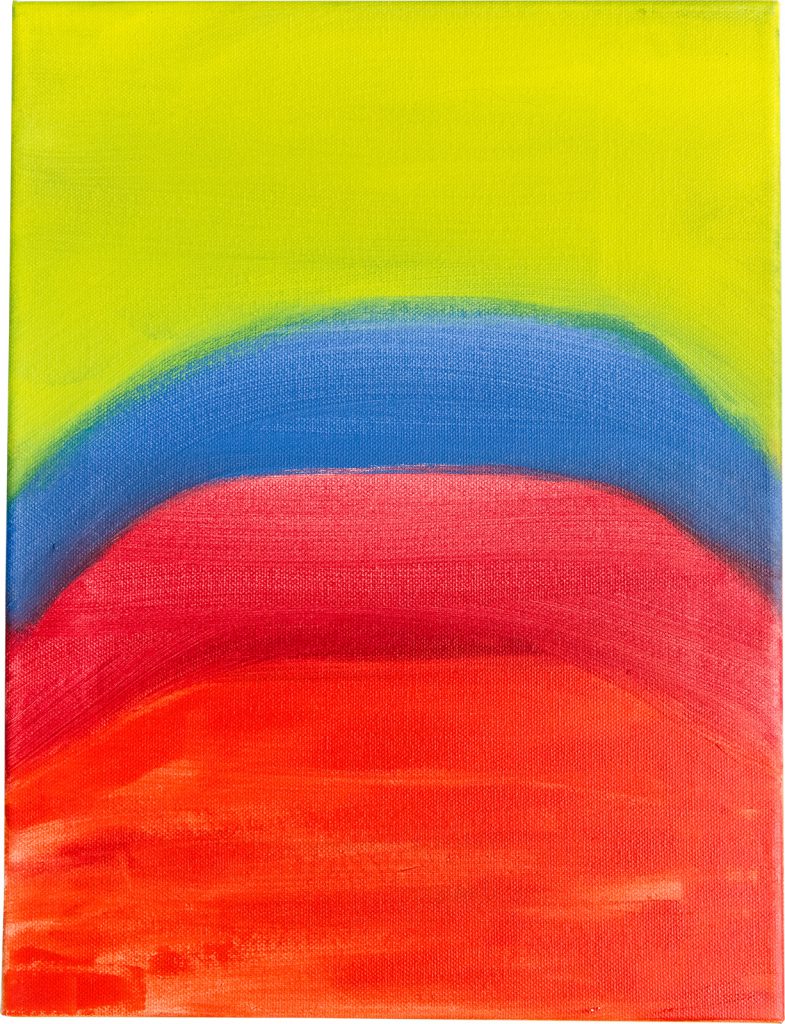 Felix Spiske – Regenbogen (Acrylfarbe auf Leinwand)
